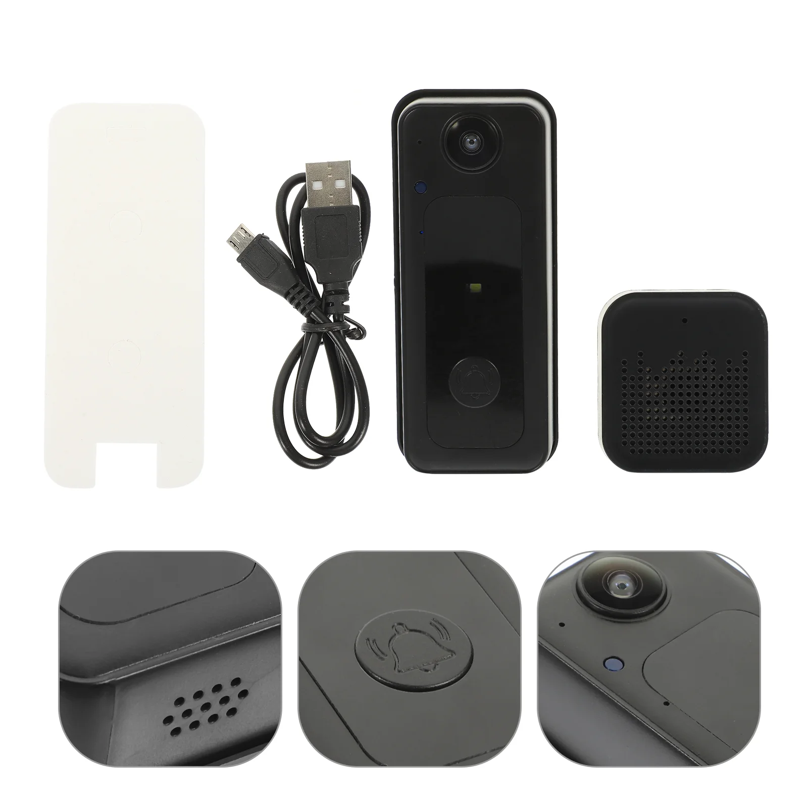 

Smart Doorbell Wireless Wifi Remote Double Way Intercom Doorbell