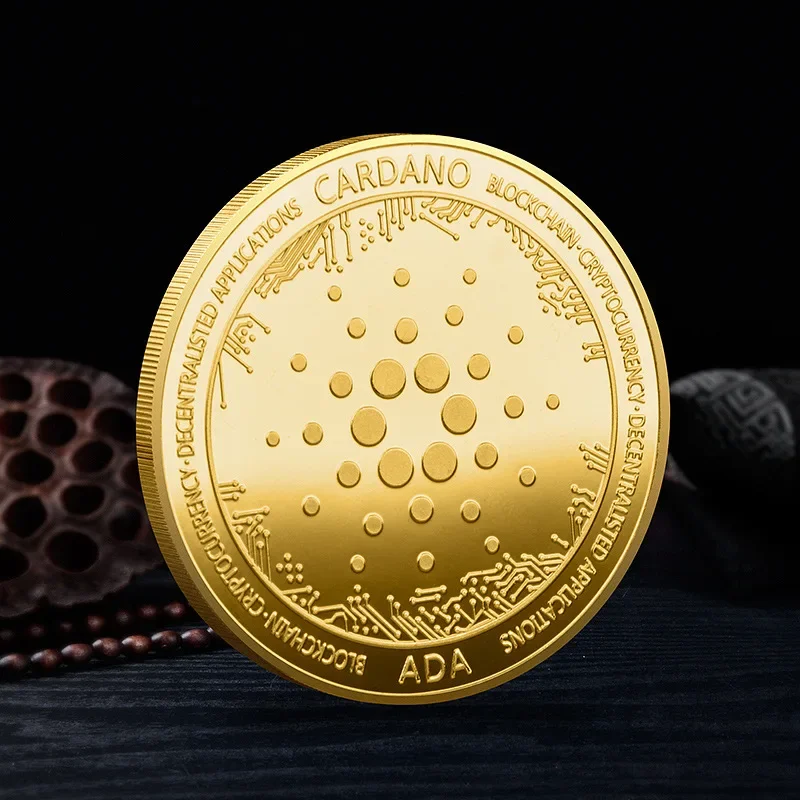 Анада Кардано Криптовалюта Коллекционная монета Искусство Физическая