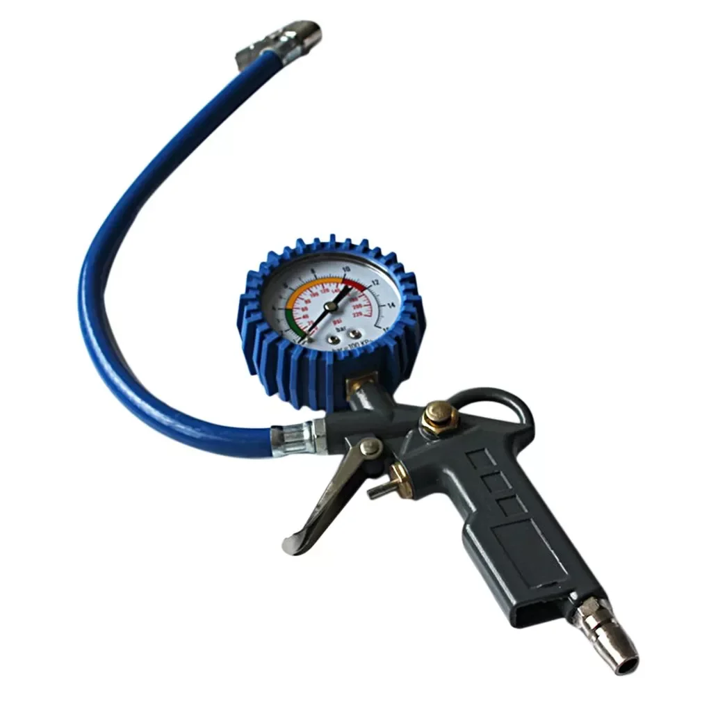 

Long Tube Tire Pressure Gauge Meter 0-220Psi High-precision Tyre Air Pressure Tester For Car Motorcycle Universal