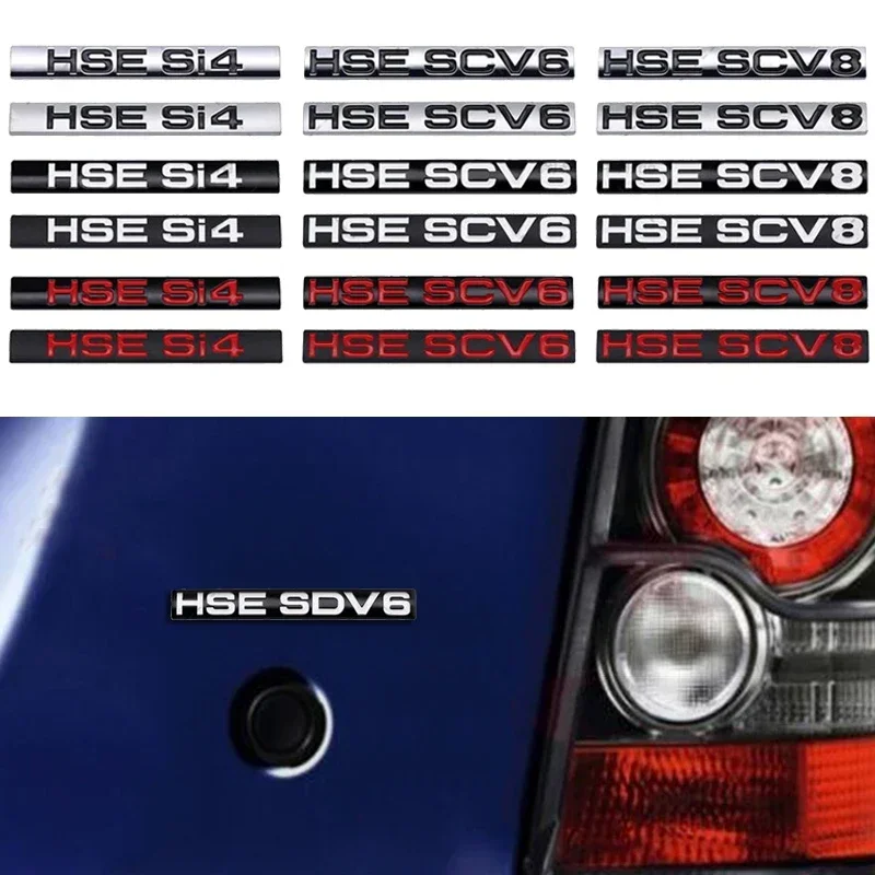 Автомобильная задняя наклейка HSE SCV6 SCV8 SDV6 SDV8 Si4 для Land Rover Discovery Sport Defender Aurora Range Vogue