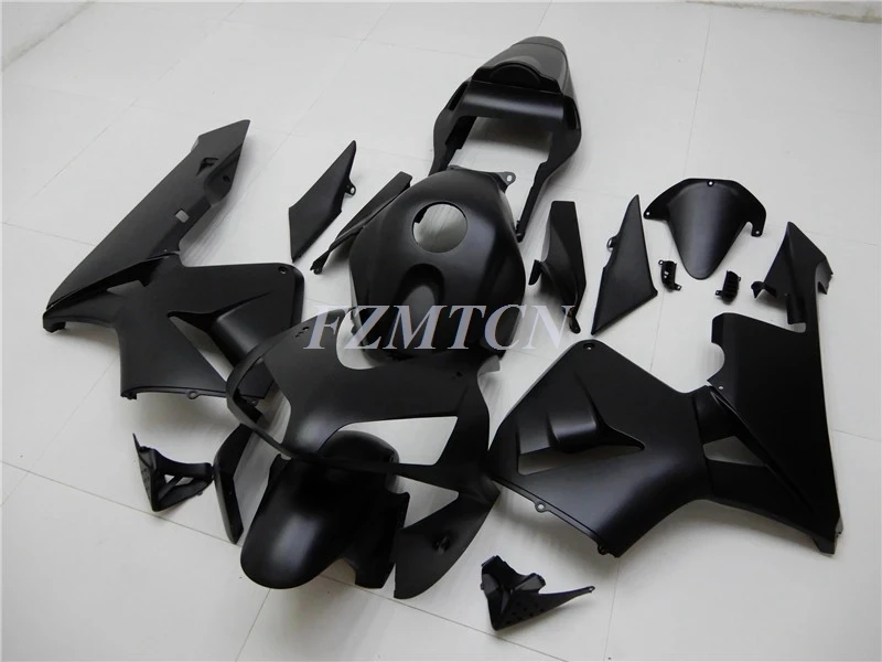 

Новый стиль, комплект обтекателей из АБС-пластика для мотоцикла, подходит для HONDA CBR600RR F5 2003 2004 03 04, черный матовый корпус на заказ