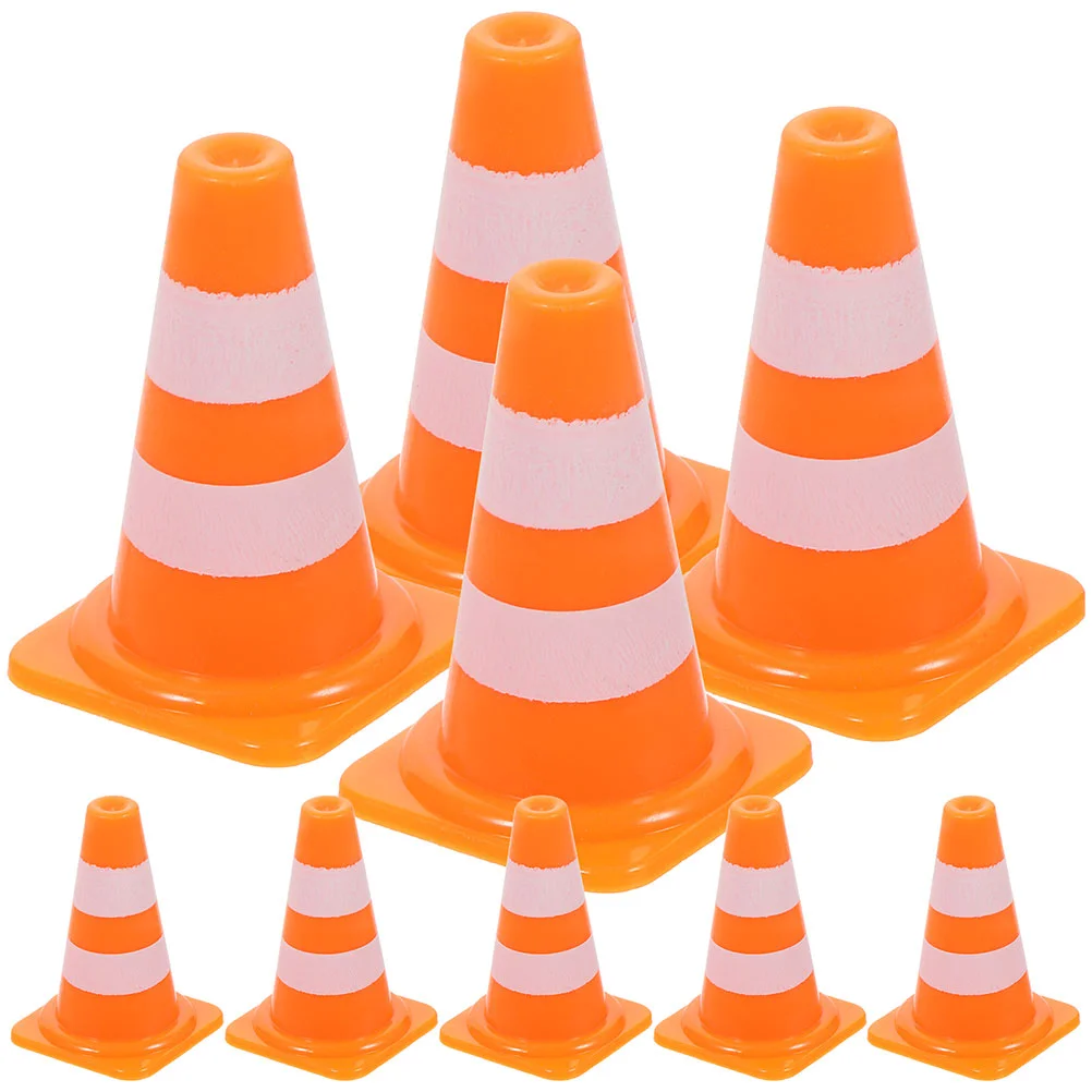 

Roadblock Simulation Props Sign Toy Models Street Signs Toys Mini Traffic Roadblocks