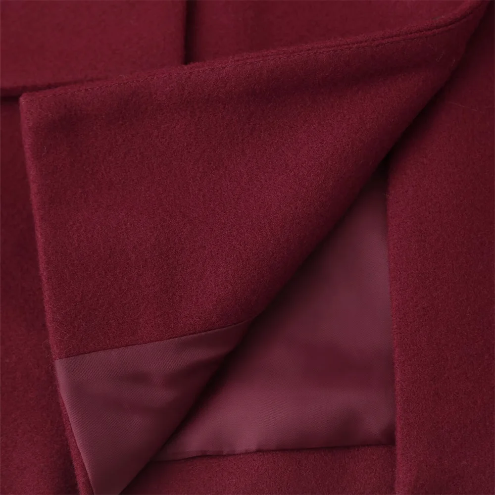 PB &amp ZA женский шарф с украшением пальто длинными рукавами и v-образным вырезом