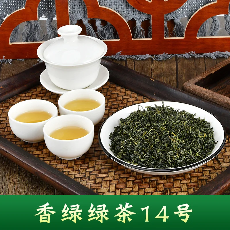 

Mingqian Alpine Green Tea Longjing Biluochun Xinyang Bulk Green Tea Bag 500g