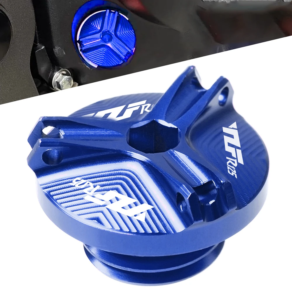 

For Yamaha YZF-R125 YZFR125 2008-2015 2014 2013 2012 2011 Motorcycle Engine Oil Drain Plug Sump Nut Cup Plug Cover Cap Screw