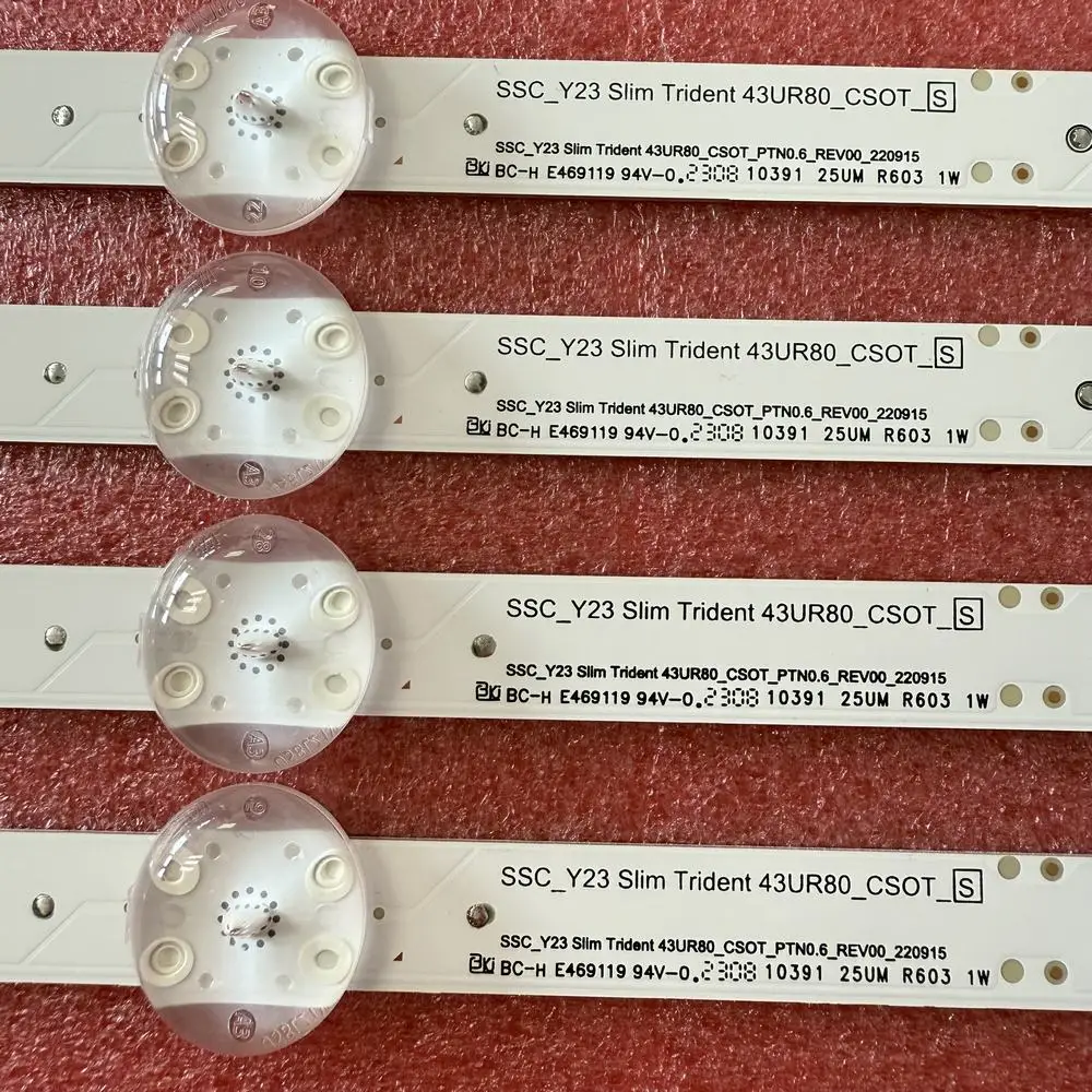 Фото Лента светодиодной подсветки для 43UT8000AUA 43UR80006LJ Y23_SLIM TRIDENT_43UR80 №4