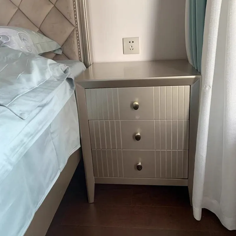 

Modern Bedroom Nightstand Table Nordic Minimalist Narrow Drawers Bedsides Table Space Saving King Szafka Nocna Home Furniture