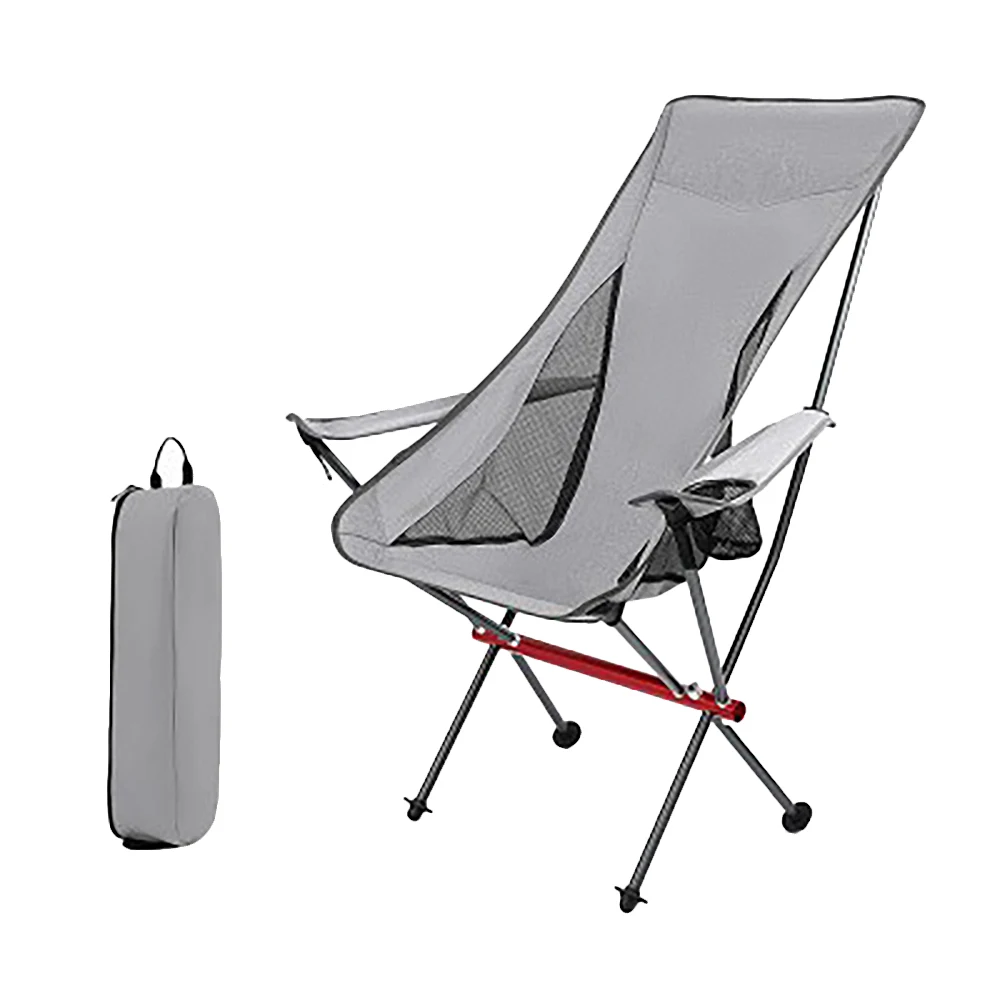 Ultralight High Back Folding Camping Chair High Back Camping Chair For Outdoor Camp Beach Picnic Fishing