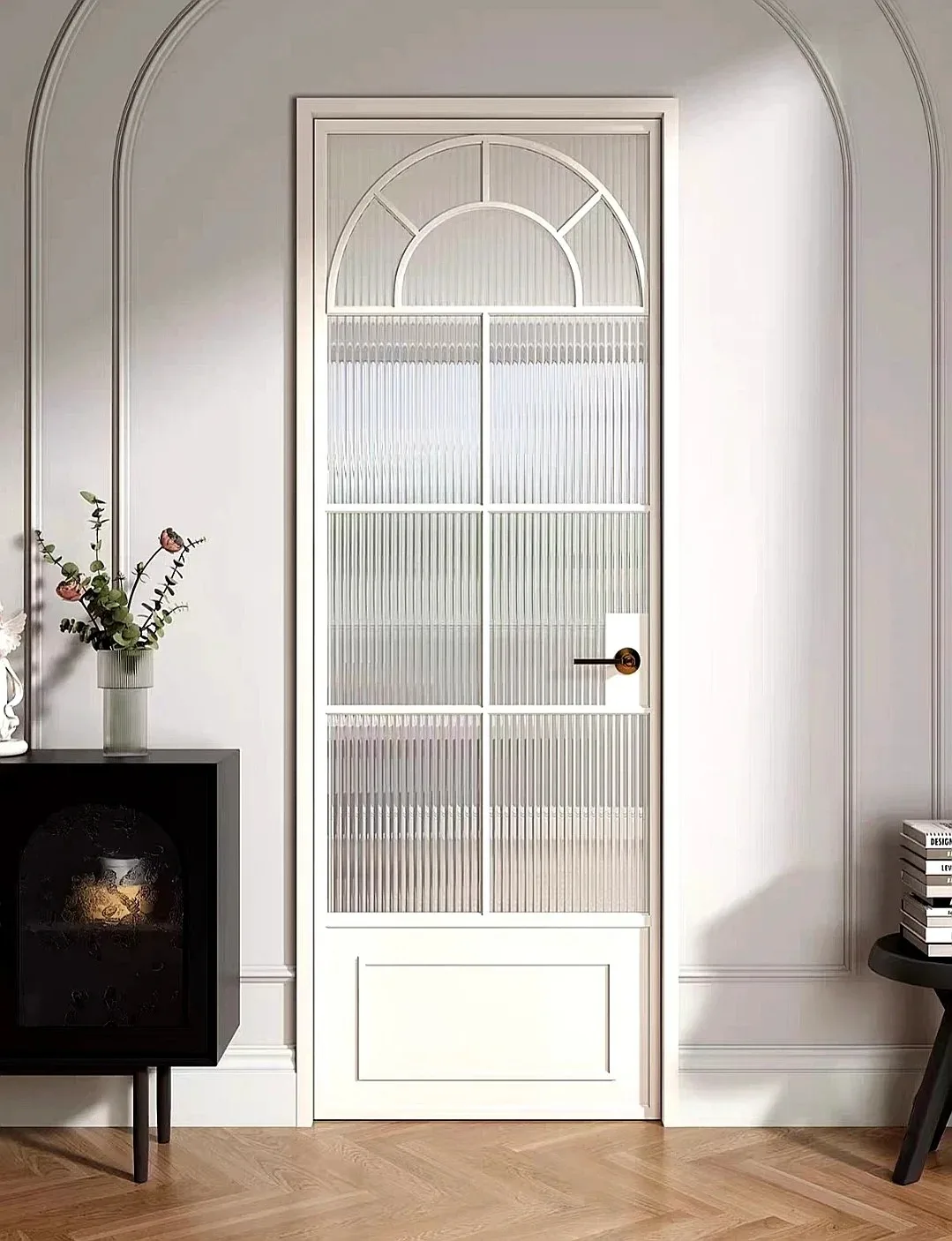 Навесные двери Sixinalu с двойным остеклением закаленное стекло терморазрыв