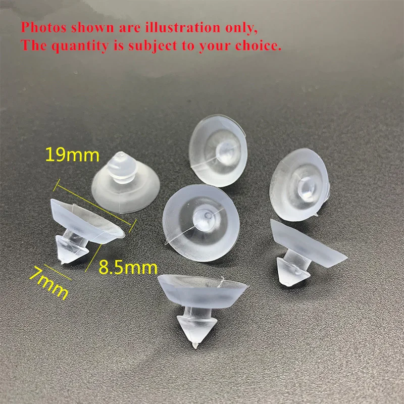 

Прозрачные присоски 18/20/30 мм, прозрачные пластмассовые присоски с грибной головкой