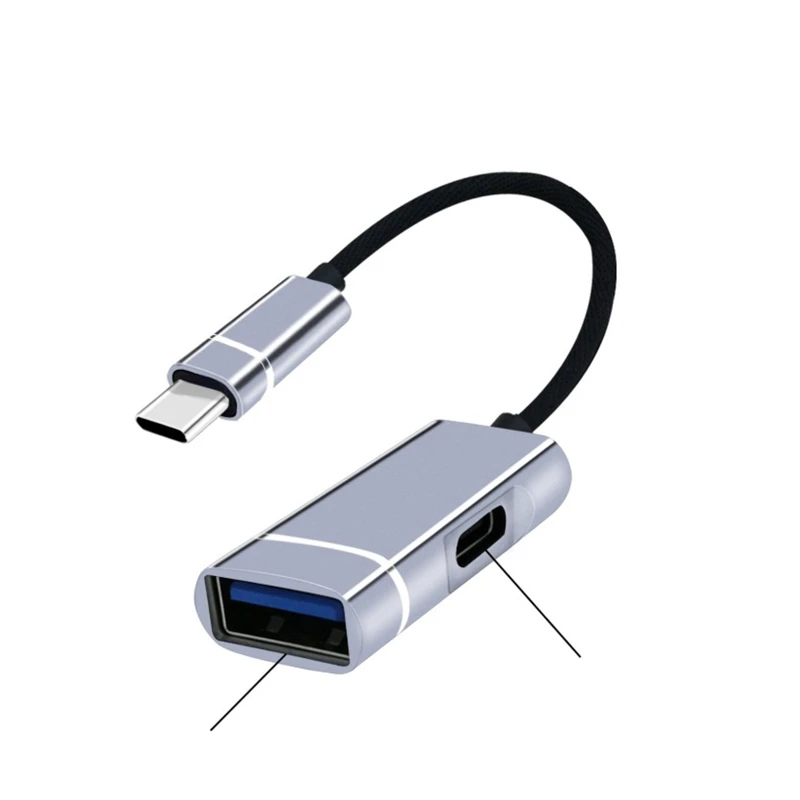 Переходник с USB 3 0 на Type C OTG кабель папа USB3.0 Femal PD преобразователь данных для ПК