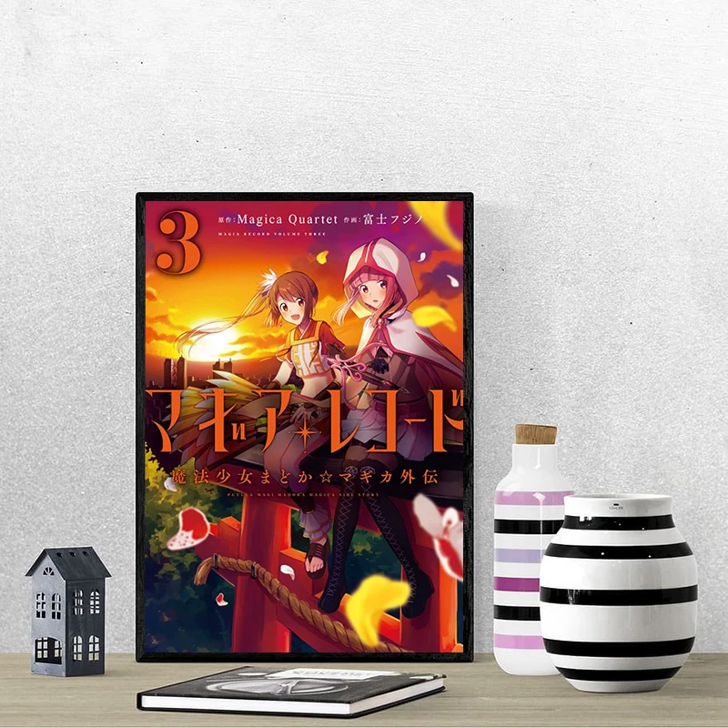 Puella Magi Madoka Magica постер холст настенная художественная роспись украшение для