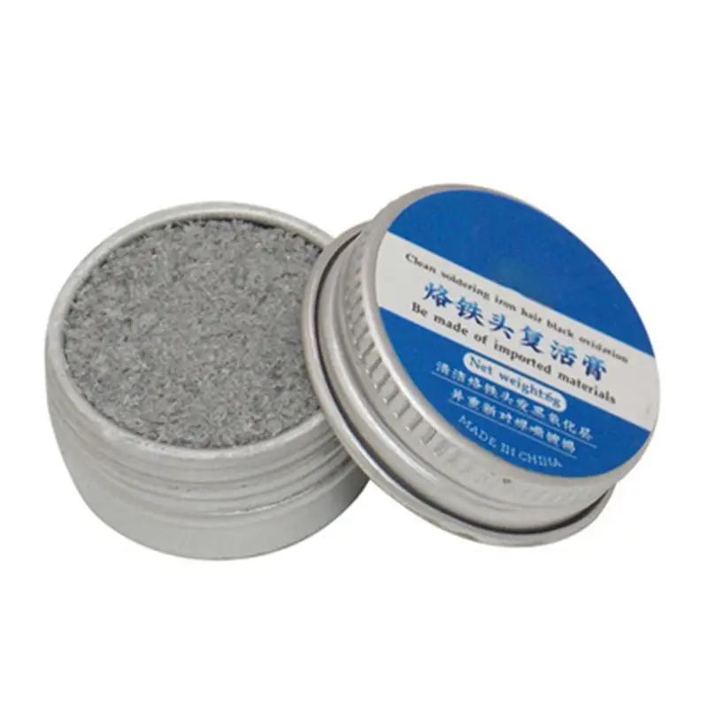 

Solder Iron Tip Resurrection Cream Practical Electrical Soldering Iron Tip Refresher Cream for Clean Paste Oxide Solder