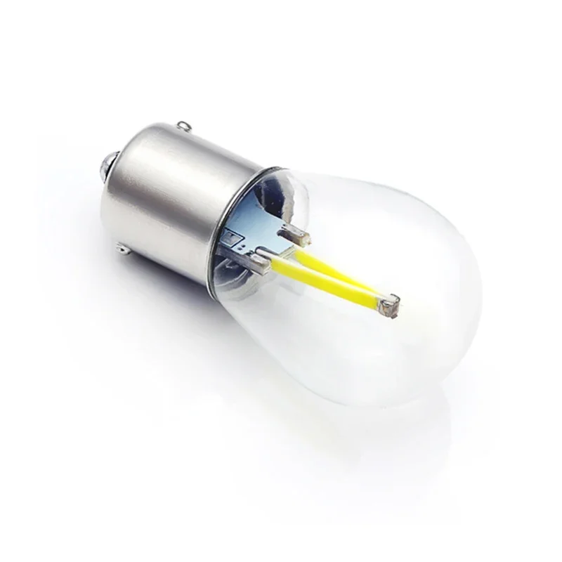 

1x Filament P21W Ba15s 1156 Светодиодный чип Автомобильная лампа S25 Автомобильный фонарь заднего хода Белый 12 В 24 В 6000 К Прямая доставка Поддержка