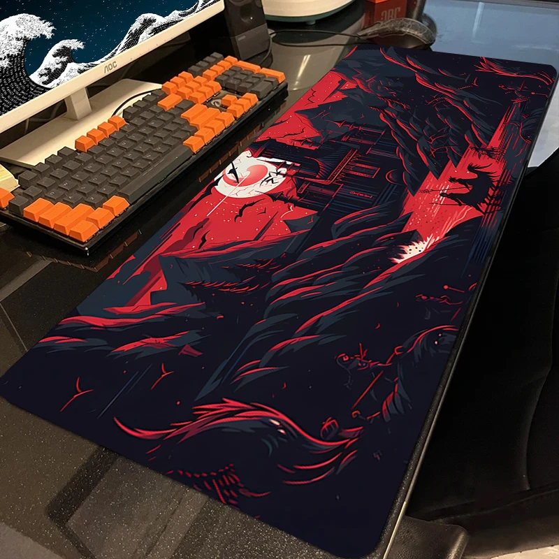 

Japanese Samurai Mousepad Gamer Mousemat Gaming Desk Mat XXL Alfombrillas De Ratón Mouse Mat Keyboard Pad Original Art Mouse Pad