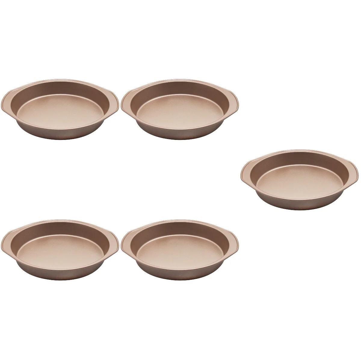 

5pcs Wear-Resistant Tray Non-Stick Pan Metal Oven Tray Pizza Tray Oven Tray