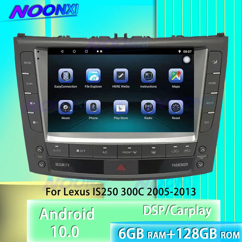 

Android Car Radio GPS Navigation For Lexus IS250 300C 2005 - 2013 IPS Audio Player Multimedia Screen Receiver Carplay Head Unit