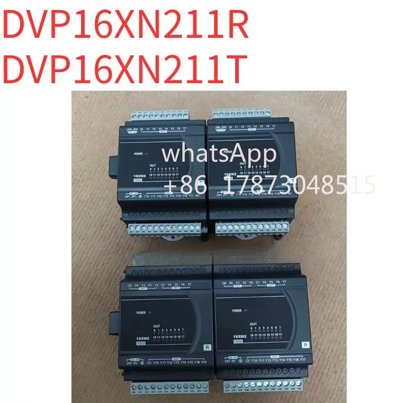 Б/у оригинальный ПЛК DVP16XN211R DVP16XN211T