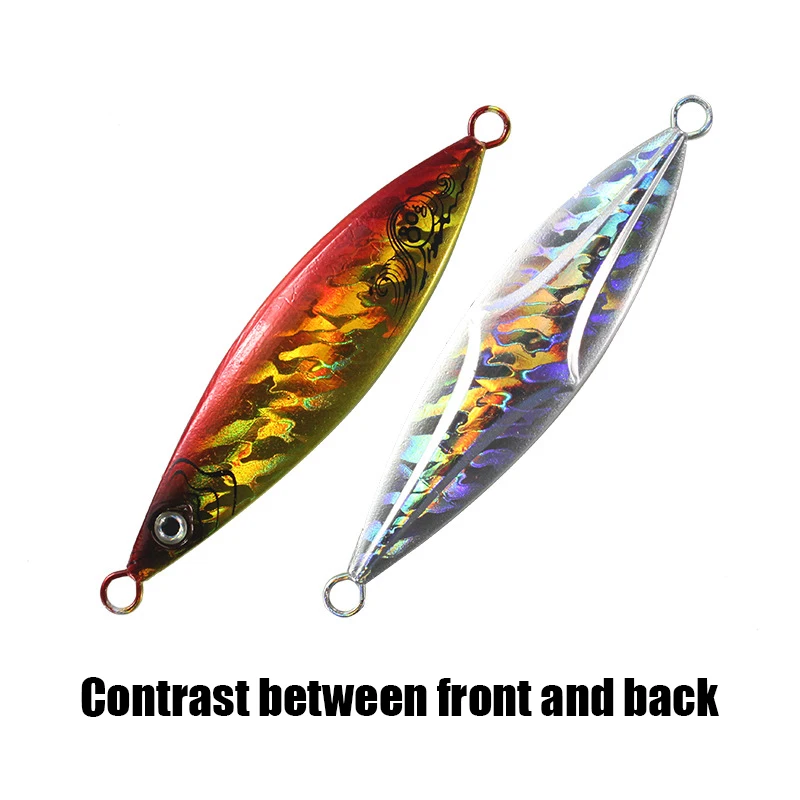 1 шт. Рыбалка Океаническая лодка Rock Beach вялая блесна металлическая Jigbait 20/40/60/80/100/150