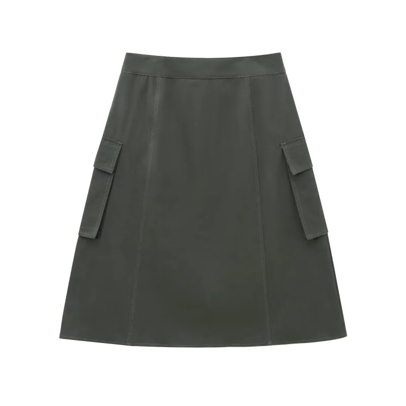 TRAF ZR Юбки Комплект женских из двух предметов Повседневные элегантные женские