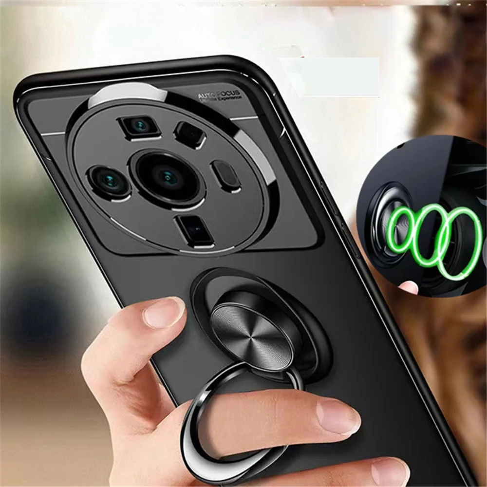 

For Xiaomi Mi 12S Ultra Case Matte Flexible Finger Ring Cover Xiomi Mi12S Ultra 12 S S12 Ultra 12SUltra 5G Coque Fundas