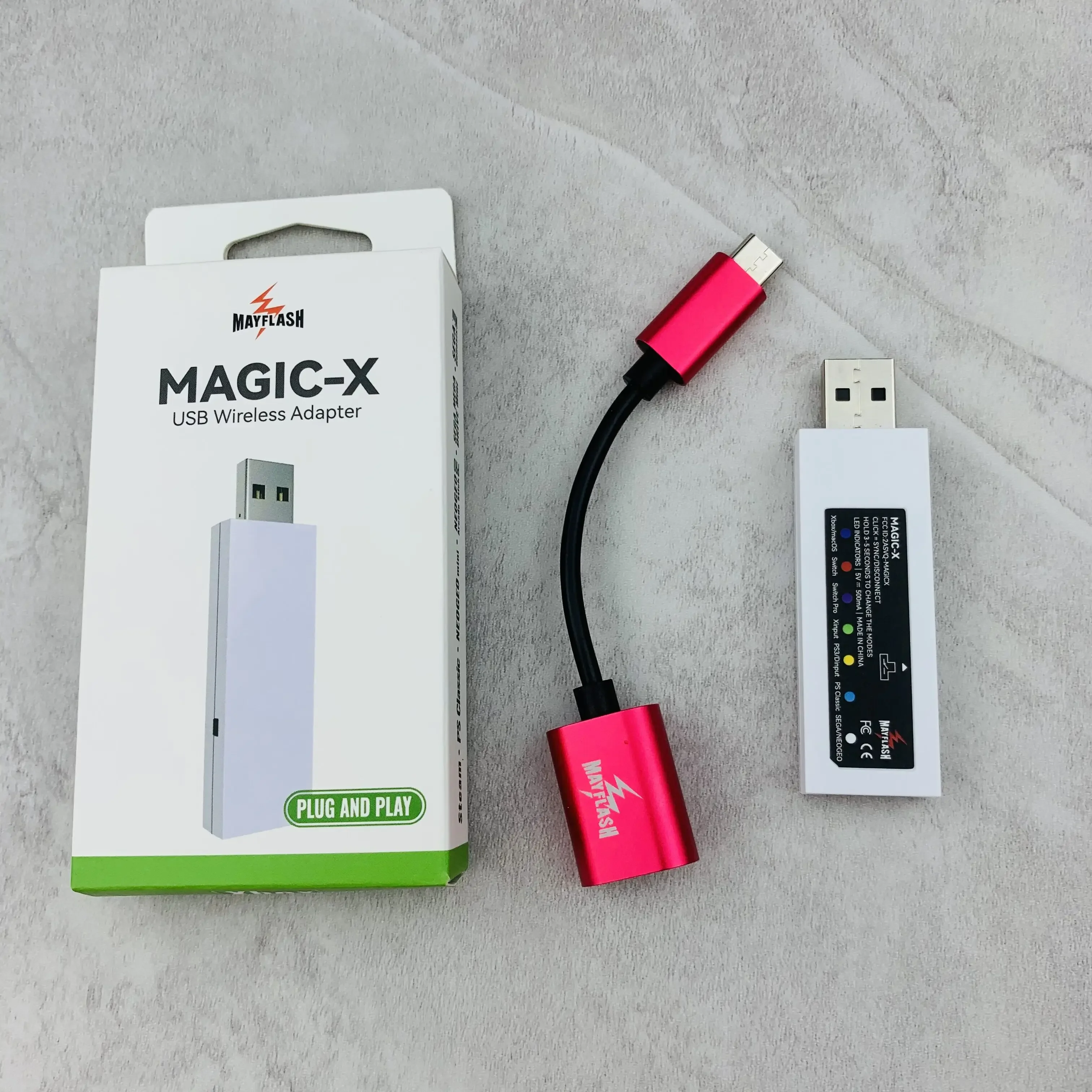 Беспроводной USB-контроллер Mayflash MAGIC-X для PS5 контроллер PS4 геймпад Xbox Series X | S/Switch/Steam