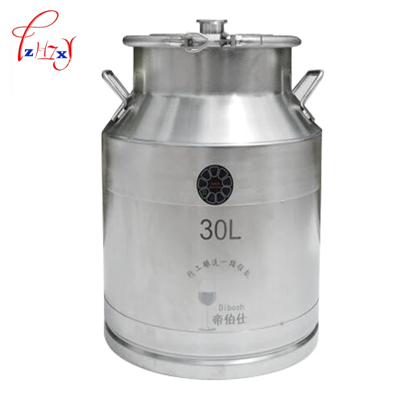 

304 stainless steel Fermentation Liquor Barrel 30L Home Brewing Fermentation Barrel Wine Fermentor Brew Wine Making Tools 1pc