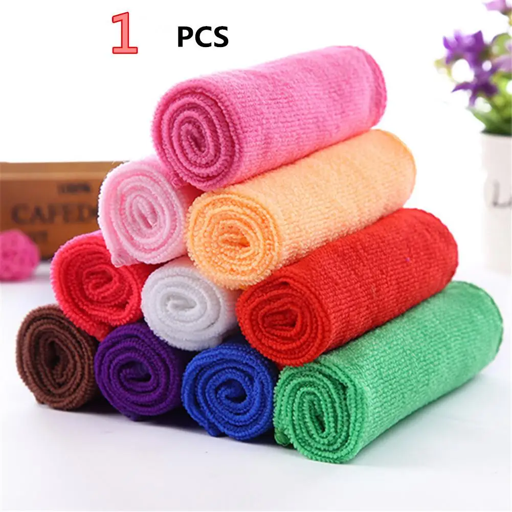 

Soft Comfortable Hand Towels Super Absorbent Quick Drying Square Towel Bathroom Kitchen Accessories (25 X 25cm)