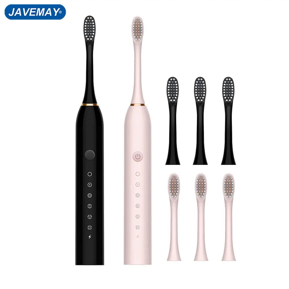 Электрическая зубная щетка J189, 6 режимов, зарядка от USB