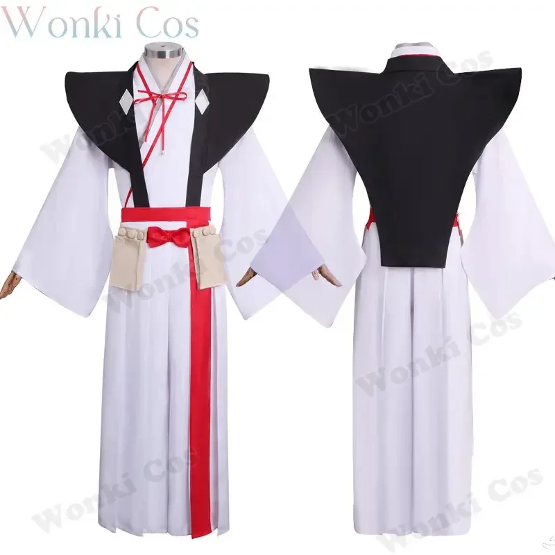 Аниме Jigokuraku Yamada Asaemon Sagiri Косплей Костюм Парик Fuchi Aza Toma Самурайское кимоно