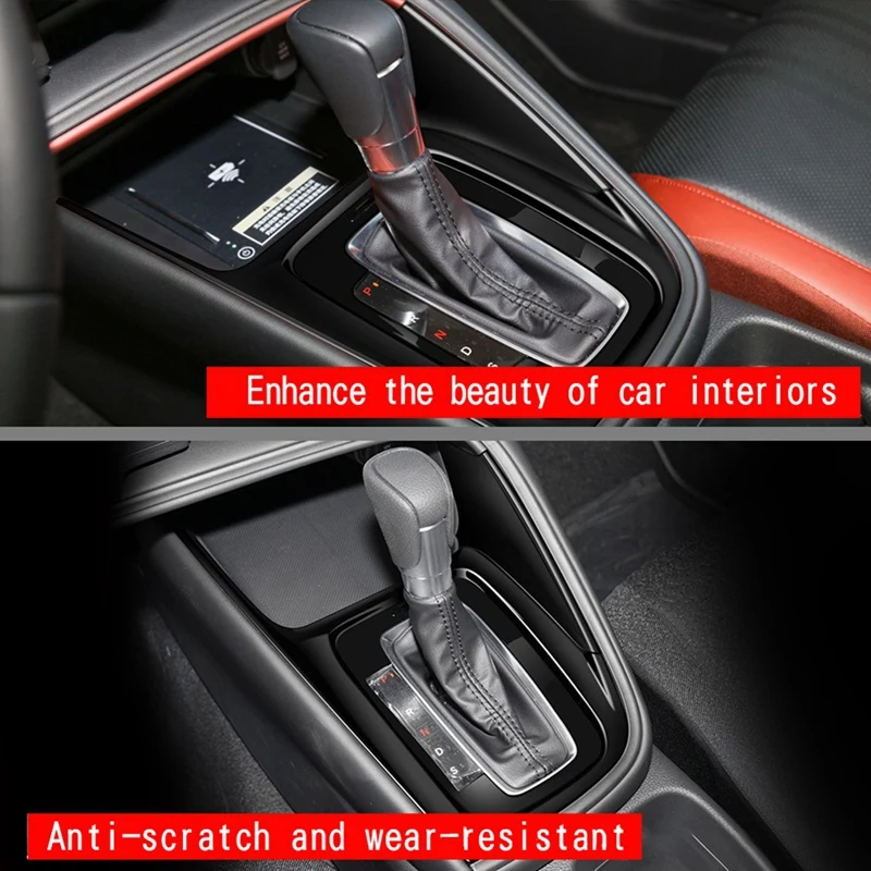 2 шт. центральное управление переключение передач Панель наклейка внутренняя