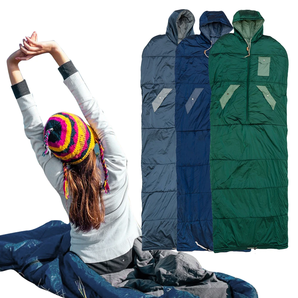 Спальный мешок для рюкзака взрослых легкий спальный портативный кемпинга