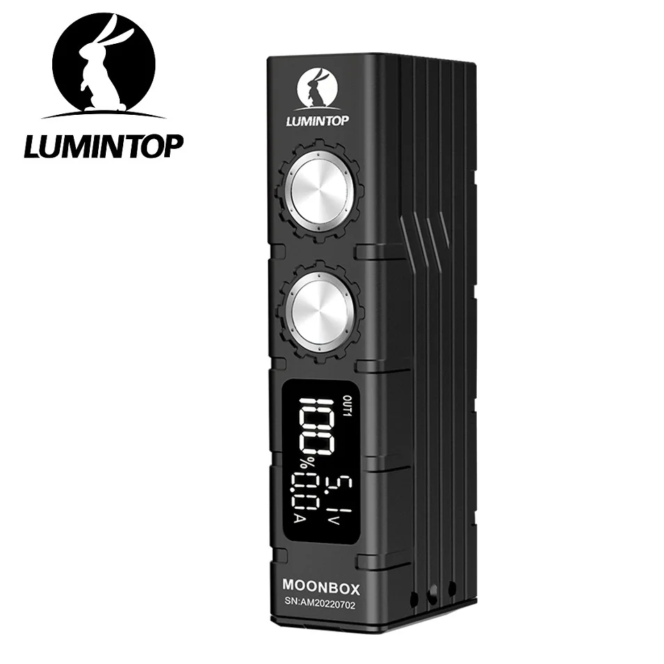 

Яркий мощный фонарик Lumintop Moonbox USB TYPE-C Cree XHP50.3 21700 лм со встроенной батареей