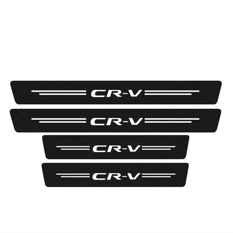 

Набор Из 4 Наклеек Из Углеродного Волокна Для Защиты Кромки Двери Honda CR-V 2015-2023, Аксессуары Для Интерьера Автомобиля