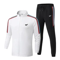 2022 new mens suits fashion sports suit brand zip sweatshirt sports pants mens 2 piece slim fit sportswear mens jacket