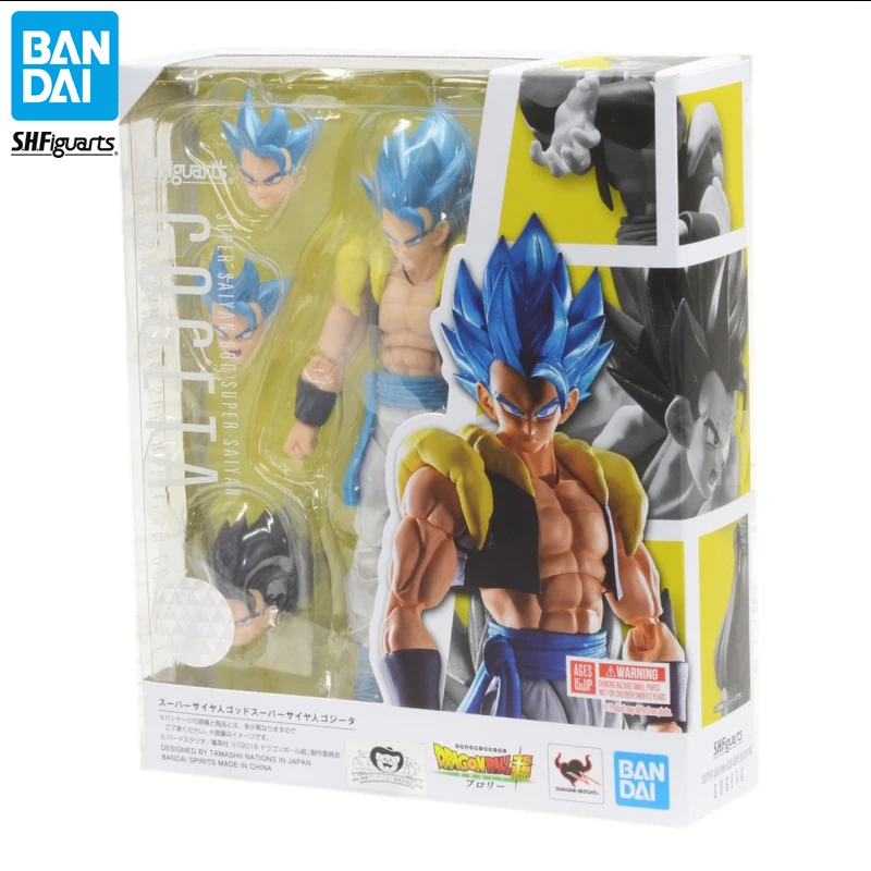 

Bandai оригинальный Драконий жемчуг Z Супер сайян Роза Гоку черный S.H. Фигурка ПВХ фигурки аниме модели игрушки подарок детские игрушки