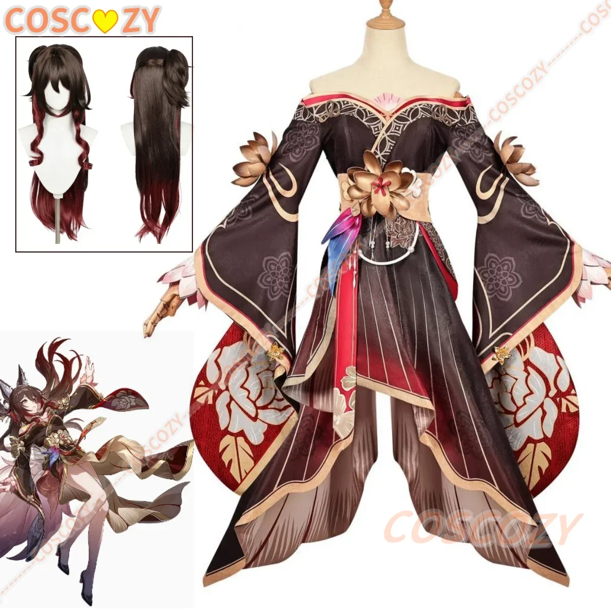 Женский костюм для косплея по игре Fugue