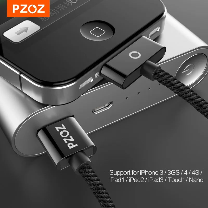 PZOZ-Cable USB de carga rápida, adaptador de carga de 30 pines para...