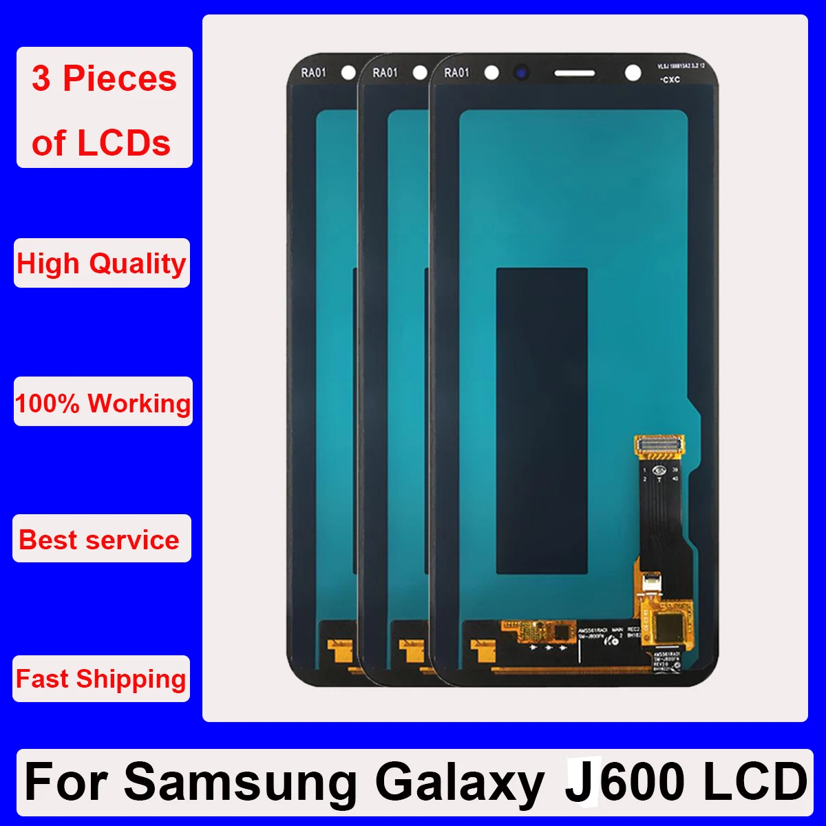 Wholesale j600 Display For Samsung Galaxy J6 2018 J600 lcd SM-J600F J600Y J600F/DS j600 LCD with Touch Screen Digitizer Assembly enlarge