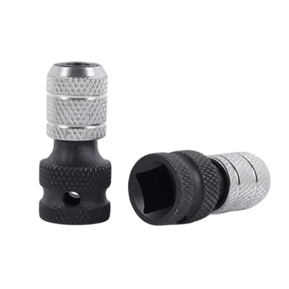 Переходник с торцевым приводом 1/2 дюйма на шестигранник 1/4 для ударного ключа