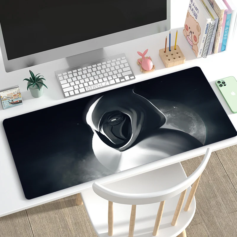 

Moon Mouse Pad Desk Mat Black Gaming Mouse Pad Carpets Rugs Rubber 40*90cm Large Keyboard Mousepad XXL Room Decoration Playmats