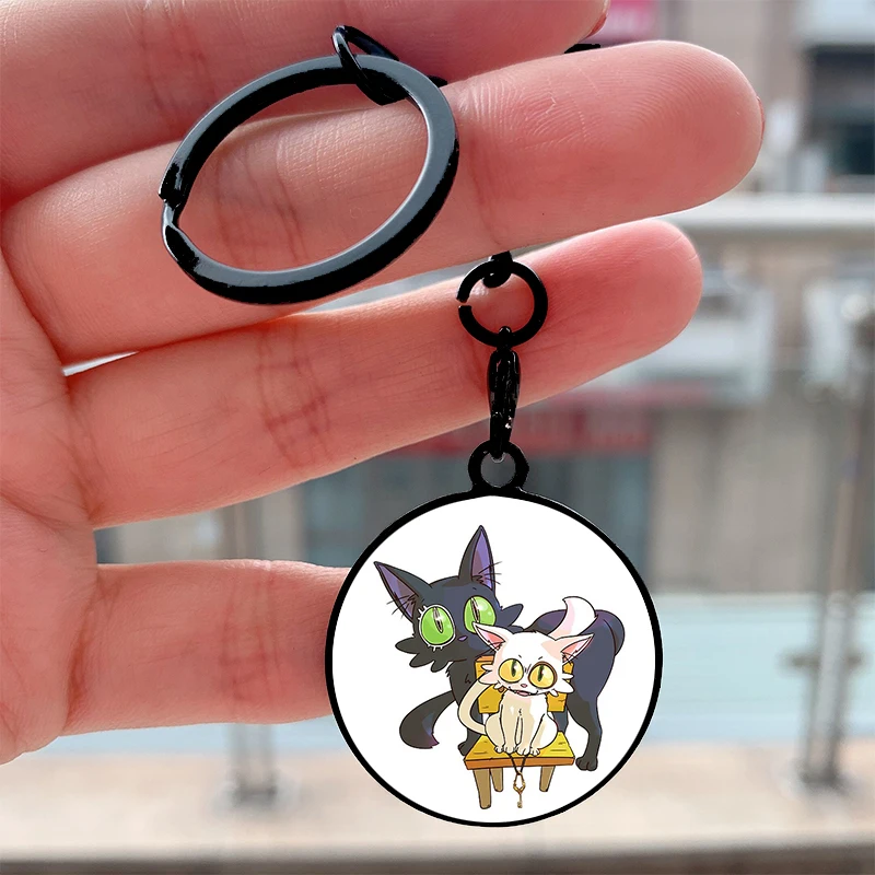 

Japanese Anime Suzume No Tojimari Keychain Daijin Cat Iwado Munakata Sota Pendant Cars Backpack Keyring Bag Accessories for Fans