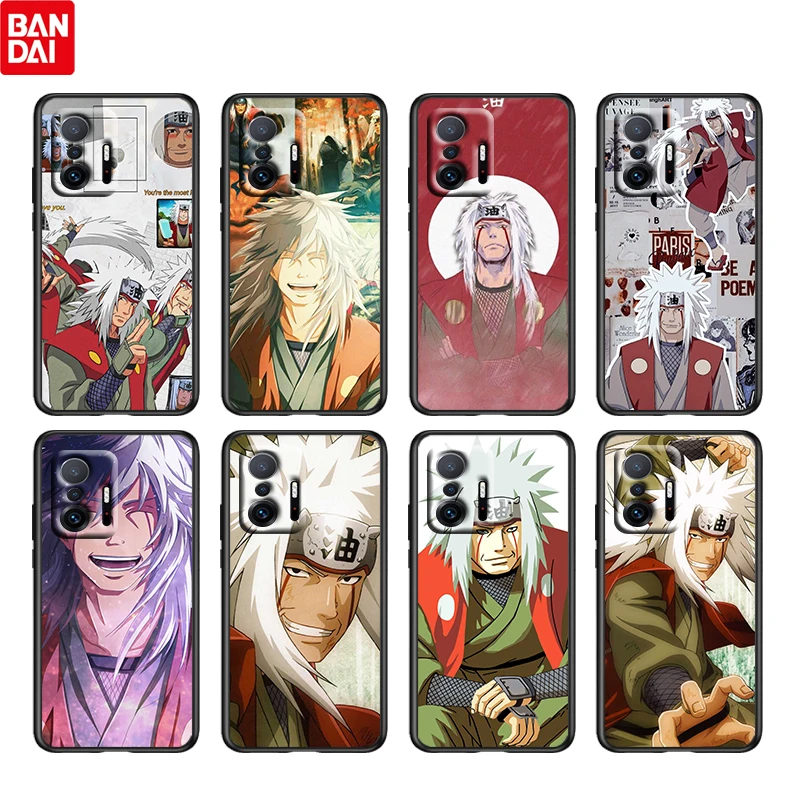 

Naruto Jiraiya Anime For Xiaomi Mi 12 11 11T 10 10T Ultra Pro Lite Note10 5G Silicone Soft TPU Black Phone Case Funda Coque Capa