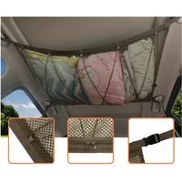 car ceiling storage net roof interior storage bag car storage net car interior cargo net bag sundries storage bag