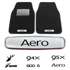 Автомобильный Ковер, эмблемы для Saab Hirsch 91 93 94 95 99 900 S 9000 Hirsch 93X 94X 95X 97X Aero 97, автомобильные коврики, металлические наклейки с эмблемой