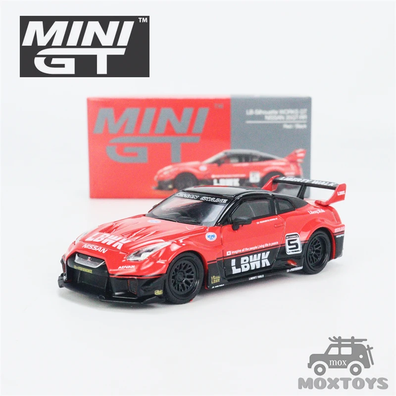 

MINI GT 1:64 LB-Silhouette WORKS GT NISSAN 35GT-RR Ver.1 RHD Diecast Model Car