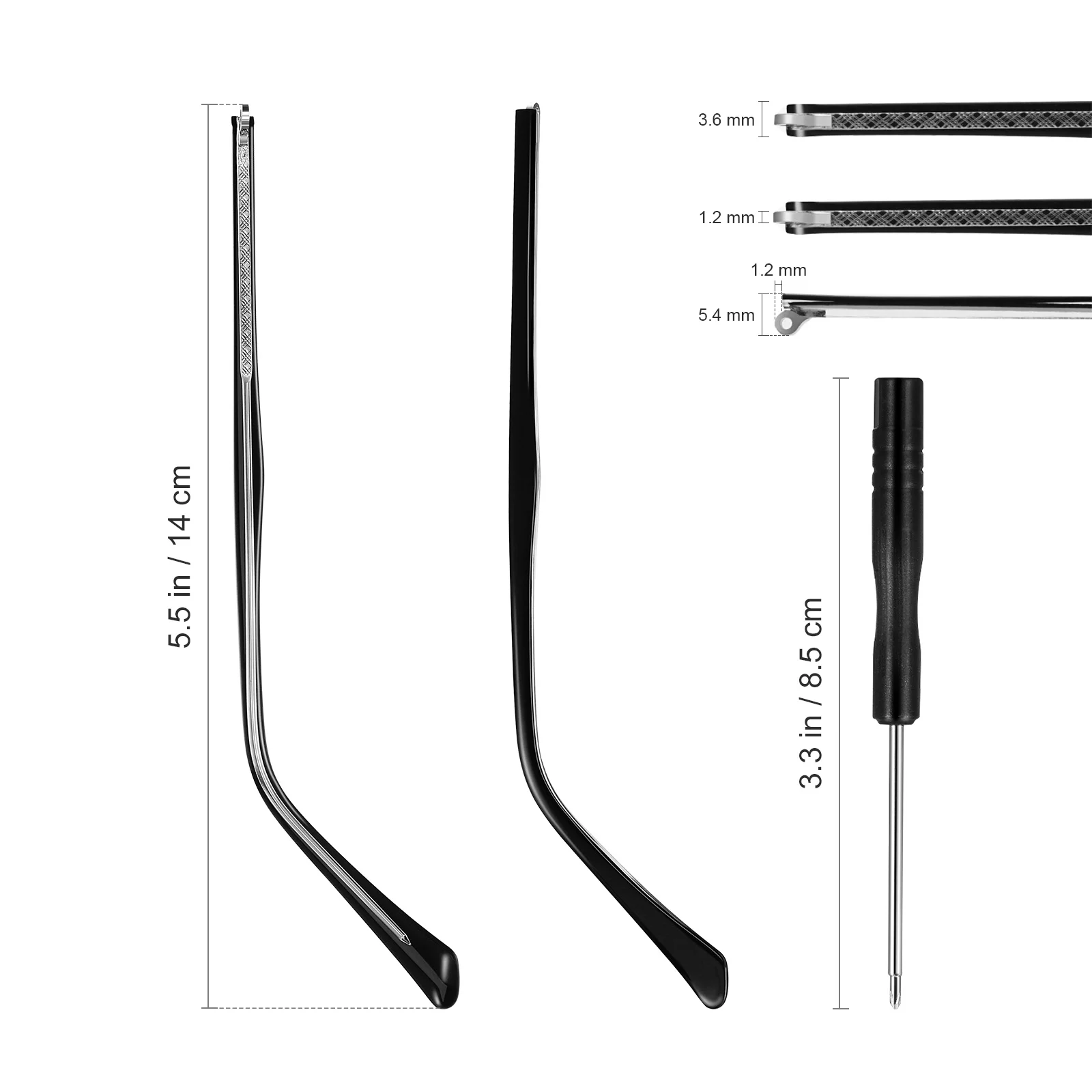 Аксессуары для очков мужские солнцезащитные очки запасные части рук