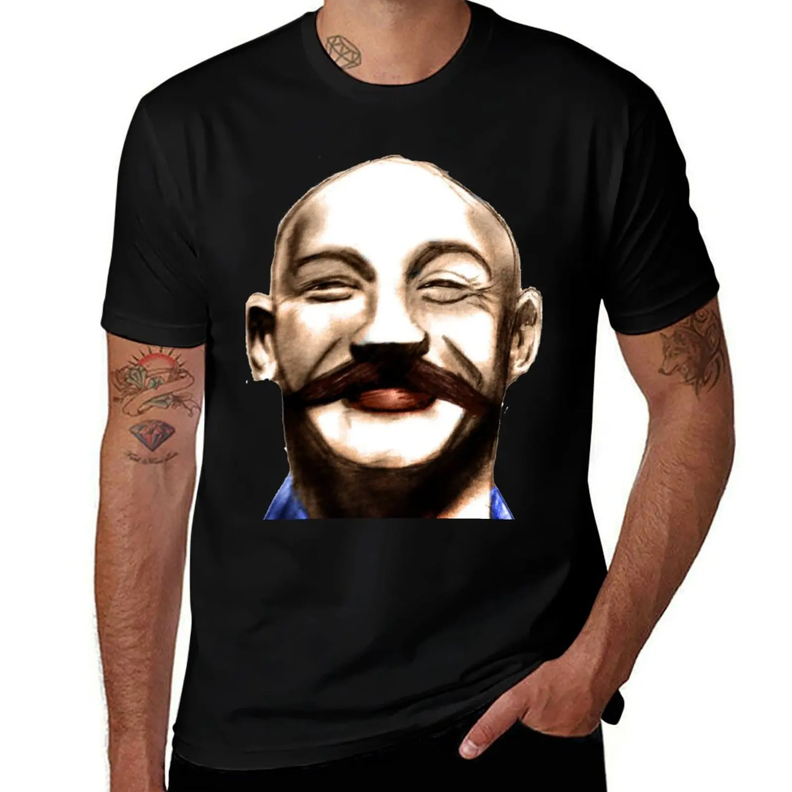 Фото Футболка Charles Bronson больших размеров, универсальная модель. №1