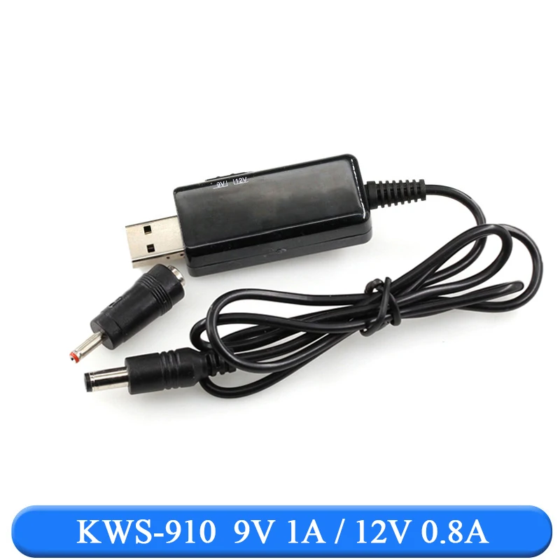 

USB повышающий преобразователь постоянного тока от 5 В до 9 В 12 В USB-кабель повышающего преобразователя + разъем 3,5x1,35 мм для источника питания/зарядного устройства/преобразователя питания