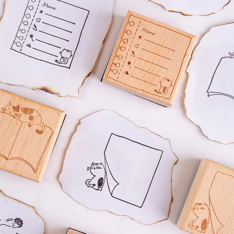 Светильник ретро ручная штамп коробка для сообщений серия мультяшных границ